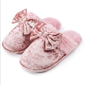 Womens-House-Slippers-Memory-Foam, Fluffy Velvet